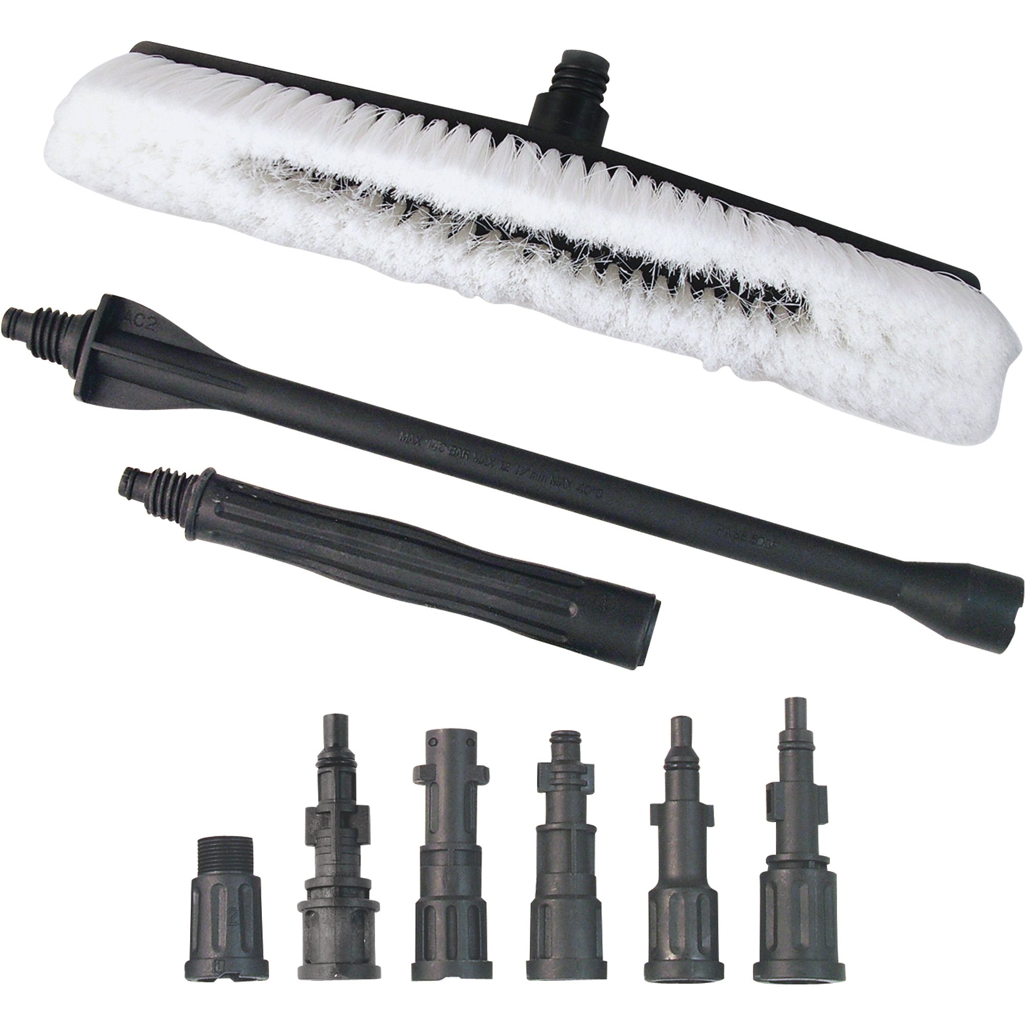 FAIP Pressure Washer Deck & Siding Brush Kit, Model 81K025 Northern Tool